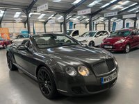 USED 2010 V BENTLEY CONTINENTAL 6.0L GTC SPEED 2d AUTO 601 BHP NAIM Stereo, Camera,  Full S/H