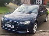USED 2016 66 AUDI A3 1.4 TFSI SPORT 4d 148 BHP * SATNAV *
