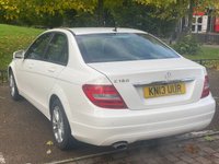 USED 2013 13 MERCEDES-BENZ C-CLASS 1.6 C180 BLUEEFFICIENCY EXECUTIVE SE 4d 154 BHP * SATNAV *      LOW MILES