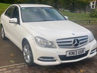 USED 2013 13 MERCEDES-BENZ C-CLASS 1.6 C180 BLUEEFFICIENCY EXECUTIVE SE 4d 154 BHP * SATNAV *      LOW MILES