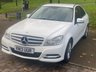 USED 2013 13 MERCEDES-BENZ C-CLASS 1.6 C180 BLUEEFFICIENCY EXECUTIVE SE 4d 154 BHP * SATNAV *      LOW MILES