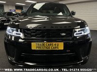 USED 2021 21 LAND ROVER RANGE ROVER SPORT SVR 5.0 V8 S/C P575 CARBON EDITION ***IMPORTANT JLR INSURANCE SECURITY RECALL DONE*** UK DELIVERY FLAT FEE &pound;175 (SUBJECT TO DEAL) *OVER 100 IMAGES ON OUR WEBSITE*BESPOKE FINANCE ARRANGED*PART EXCHANGE WELCOME*ALL VEHICLES HPI CLEAR
