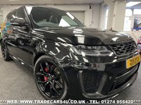 USED 2021 21 LAND ROVER RANGE ROVER SPORT SVR 5.0 V8 S/C P575 CARBON EDITION ***IMPORTANT JLR INSURANCE SECURITY RECALL DONE*** UK DELIVERY FLAT FEE &pound;175 (SUBJECT TO DEAL) *OVER 100 IMAGES ON OUR WEBSITE*BESPOKE FINANCE ARRANGED*PART EXCHANGE WELCOME*ALL VEHICLES HPI CLEAR