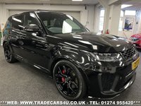 USED 2021 21 LAND ROVER RANGE ROVER SPORT SVR 5.0 V8 S/C P575 CARBON EDITION ***IMPORTANT JLR INSURANCE SECURITY RECALL DONE*** UK DELIVERY FLAT FEE &pound;175 (SUBJECT TO DEAL) *OVER 100 IMAGES ON OUR WEBSITE*BESPOKE FINANCE ARRANGED*PART EXCHANGE WELCOME*ALL VEHICLES HPI CLEAR