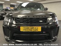 USED 2021 21 LAND ROVER RANGE ROVER SPORT SVR 5.0 V8 S/C P575 CARBON EDITION ***IMPORTANT JLR INSURANCE SECURITY RECALL DONE*** UK DELIVERY FLAT FEE &pound;175 (SUBJECT TO DEAL) *OVER 100 IMAGES ON OUR WEBSITE*BESPOKE FINANCE ARRANGED*PART EXCHANGE WELCOME*ALL VEHICLES HPI CLEAR