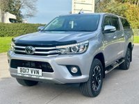 USED 2017 17 TOYOTA HI-LUX 2.4 INVINCIBLE 4WD D-4D DCB 148 BHP 