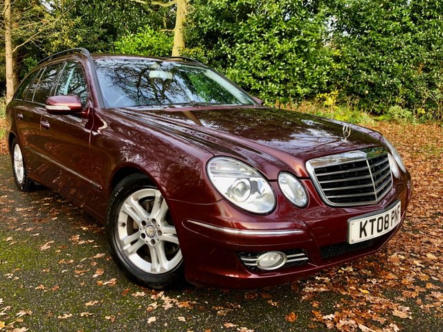 2008 08 Mercedes-Benz E-Class 2.1 E220 CDI AVANTGARDE 5d 168 BHP /// AUTOMATIC///7 FULL BLACK LEATHER SEATS WTH X2 INTERNAL CHILD BOOSTER SEATS //EXCELLENT SERVICE HISTORY -MOSTLY MERC-LAST SERVICED @104,000 MILES//HEATED FRONT SEATS //BLUETOOTH//PART EXCHANGE TO CLEAR//ONLY 2 OWNERS LAST ONE SINCE 11/2008