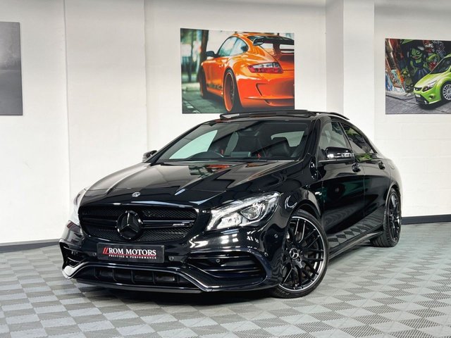 2018 J Mercedes-Benz Cla 2.0 AMG CLA 45 4MATIC 4d 375 BHP