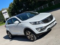 USED 2011 11 KIA SPORTAGE 2.0 CRDI KX-3 SAT NAV 5d 134 BHP SAT NAV + REVERSING CAMERA + +