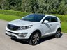USED 2011 11 KIA SPORTAGE 2.0 CRDI KX-3 SAT NAV 5d 134 BHP SAT NAV + REVERSING CAMERA + +