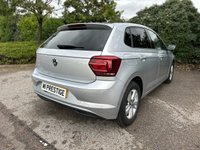 USED 2018 68 VOLKSWAGEN POLO 1.0 SE TSI DSG 5d 94 BHP BLACK ROOF-PRIVACY GLASS-DCC