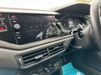 USED 2018 68 VOLKSWAGEN POLO 1.0 SE TSI DSG 5d 94 BHP BLACK ROOF-PRIVACY GLASS-DCC
