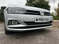USED 2018 68 VOLKSWAGEN POLO 1.0 SE TSI DSG 5d 94 BHP BLACK ROOF-PRIVACY GLASS-DCC