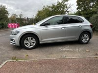 USED 2018 68 VOLKSWAGEN POLO 1.0 SE TSI DSG 5d 94 BHP BLACK ROOF-PRIVACY GLASS-DCC