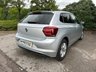 USED 2018 68 VOLKSWAGEN POLO 1.0 SE TSI DSG 5d 94 BHP BLACK ROOF-PRIVACY GLASS-DCC