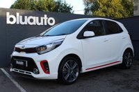 USED 2019 68 KIA PICANTO 1.0 GT-LINE 5d 99 BHP Apple Carplay & Android Auto, Black & Red Faux Leather, Rear Parking Camera, Rear Parking Sensors