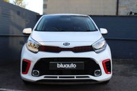 USED 2019 68 KIA PICANTO 1.0 GT-LINE 5d 99 BHP Apple Carplay & Android Auto, Black & Red Faux Leather, Rear Parking Camera, Rear Parking Sensors