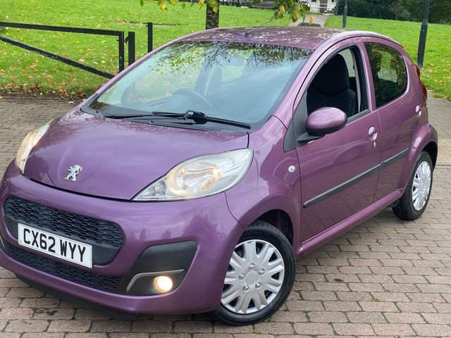 2012 62 Peugeot 107 1.0 ACTIVE 5d
