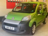 USED 2015 15 FIAT QUBO 1.2 MULTIJET ACTIVE  &pound;20 ROAD TAX.......Stunning Colour
