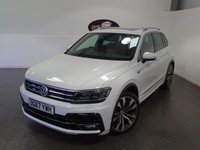 USED 2017 67 VOLKSWAGEN TIGUAN DIESEL ESTATE TDI R-Line DSG 4MOTION SAT NAV HALF LEATHER CRUISE PAN ROOF