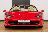 USED 2013 63 FERRARI 458 4.5 SPIDER DCT 