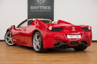 USED 2013 63 FERRARI 458 4.5 SPIDER DCT 
