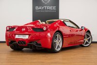 USED 2013 63 FERRARI 458 4.5 SPIDER DCT 