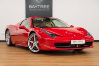 USED 2013 63 FERRARI 458 4.5 SPIDER DCT 