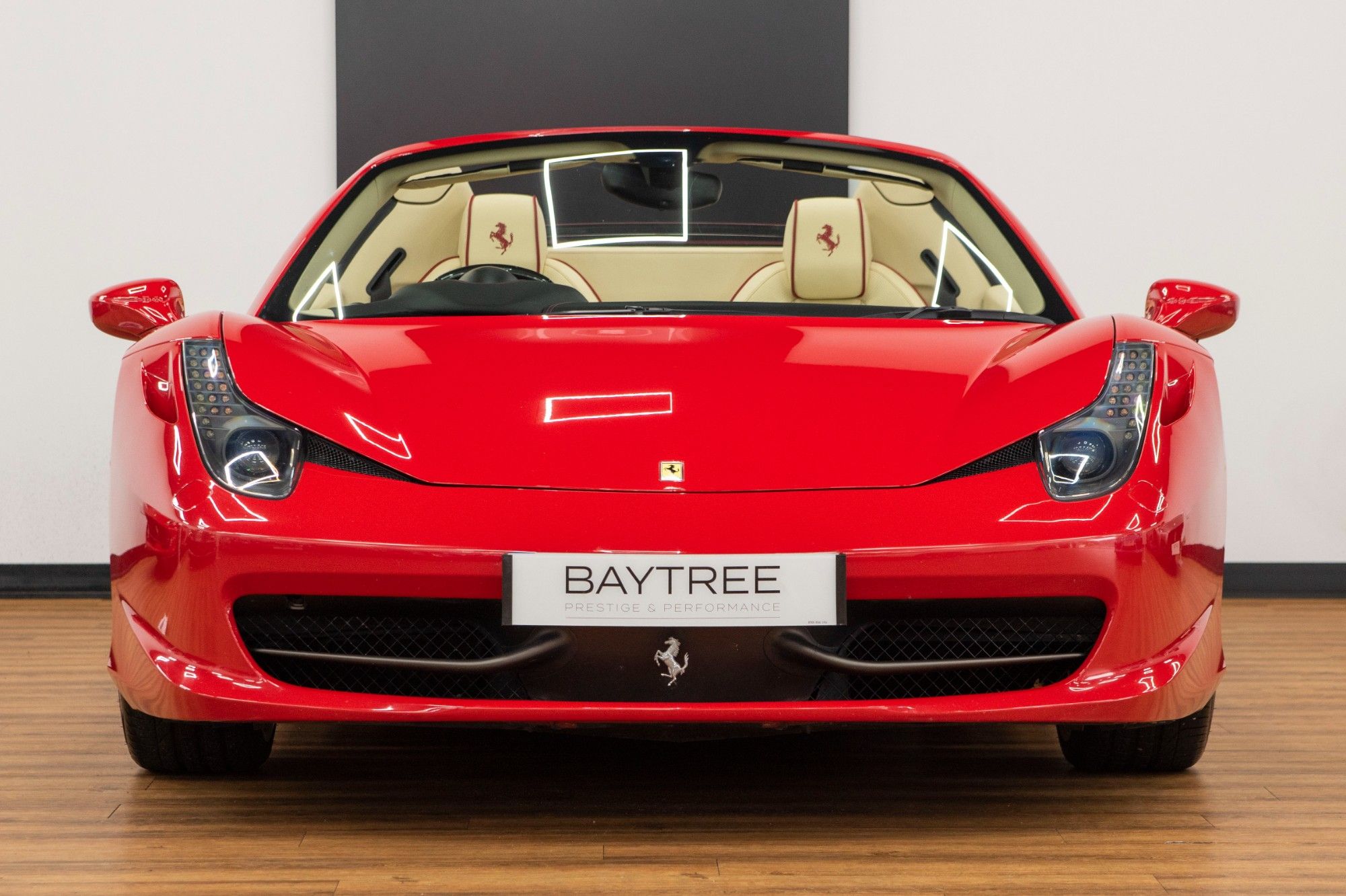 USED 2013 63 FERRARI 458 4.5 SPIDER DCT 