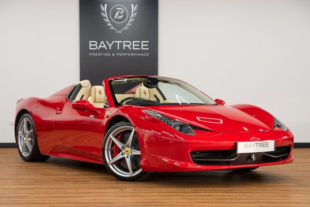 2013 63 Ferrari 458 4.5 SPIDER DCT