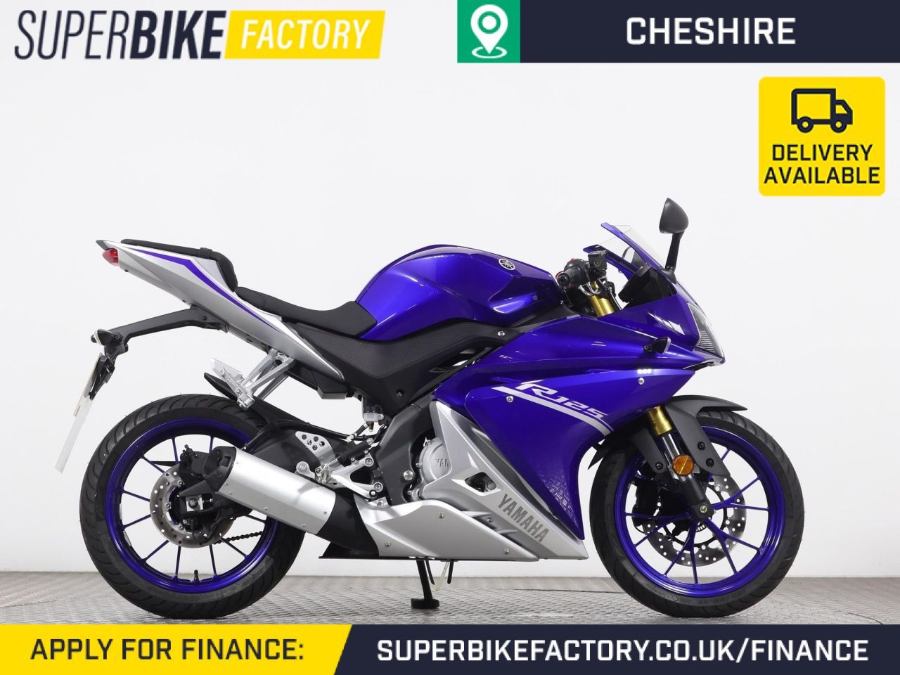 2018 YAMAHA R125 BLUE with 36 miles - Used Motorbikes Dealer: Cheshire ...
