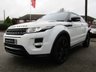 USED 2011 61 LAND ROVER RANGE ROVER EVOQUE 2.0 SI4 DYNAMIC LUX 3d 240 BHP Finished in FUJI WHITE METALLIC with contrasting HEATED MEMORY SPORTS LEATHER Trim. This high spec Evoque comes from one of the most desirable brands on the market today. It is great looking, Fun to drive and a comfortable SUV that has features which include, DIGITAL TV, DAB, 20" ALLOYS, SAT NAV, REAR VIEW CAMERA, HEATED LEATHER MEMORY SEATS, POWER FOLDING MIRRORS, POWER BOOT, AUTO PARKING and much more. Just Serviced at 84926 miles and MOT due 10/10/2024.