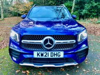 USED 2021 21 MERCEDES-BENZ GLB 2.0 GLB 220 D 4MATIC AMG LINE PREMIUM PLUS 5d AUTO 188 BHP ONLY 14,800 MILES//IMMACULATE CAR WITH FULL MERCEDES SERVICE HISTORY // JUST SERVICED//7 SEATER//PARKING CAMERA//PANORAMIC GLASS ROOF//ELECTRIC HEATED MEMORY SEATS//MASSIVE SPEC 7-SEATER//FULL BLACK LEATHER\\SATNA