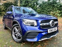 USED 2021 21 MERCEDES-BENZ GLB 2.0 GLB 220 D 4MATIC AMG LINE PREMIUM PLUS 5d AUTO 188 BHP ONLY 14,800 MILES//IMMACULATE CAR WITH FULL MERCEDES SERVICE HISTORY // JUST SERVICED//7 SEATER//PARKING CAMERA//PANORAMIC GLASS ROOF//ELECTRIC HEATED MEMORY SEATS//MASSIVE SPEC 7-SEATER//FULL BLACK LEATHER\\SATNA