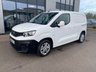 USED 2018 68 PEUGEOT PARTNER 1.6 BLUEHDI ASPHALT L1 102PS NEW MODEL AIRCON *NO VAT* EURO 6-REAR CAMERA-AIR CON-NO VAT