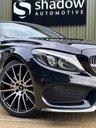 USED 2018 18 MERCEDES-BENZ C-CLASS 2.1 C 220 D AMG LINE PREMIUM PLUS 2d 168 BHP Premium Plus + Adaptive Cruise + 19 Inch Alloys + Camera + Air Scarf + Memory Seats + Heated Seats +
