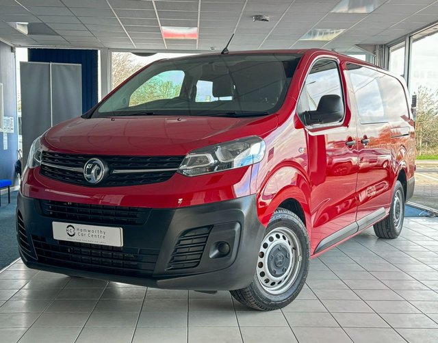 2020 20 Vauxhall Vivaro 2.0 L2 H1 3100 EDITION S/S CREW VAN  121 BHP 6 SEATS 