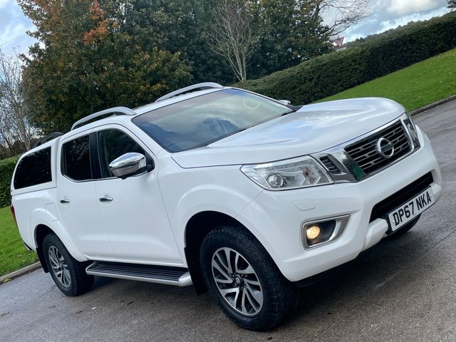 2018 67 Nissan Navara 2.3 DCI TEKNA 4X4 SHR DCB 190 BHP