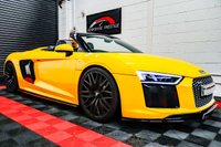 USED 2018 18 AUDI R8 5.2 SPYDER V10 QUATTRO 2d 533 BHP 