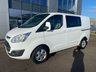 USED 2017 66 FORD TRANSIT CUSTOM 2.0 310 LIMITED DCIV 170PS *NO VAT* CREWVAN 5 SEATS NAV TOWBAR LEATHER TOWBAR R/CAMERA NAV NO VAT