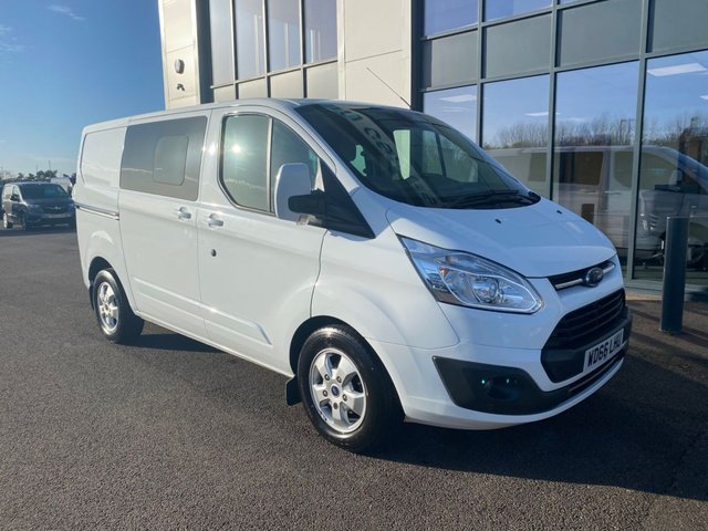 2017 66 Ford Transit Custom 2.0 310 LIMITED DCIV 170PS *NO VAT* CREWVAN 5 SEATS NAV TOWBAR