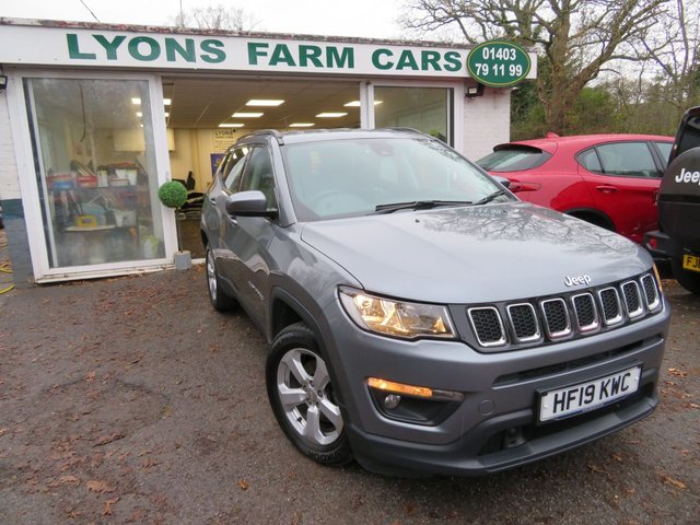2019 19 Jeep Compass 1.6 MULTIJET II LONGITUDE 5d 119 BHP