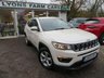 USED 2019 69 JEEP COMPASS 1.6 MULTIJET II LONGITUDE 5d 119 BHP *Optional extra Vocal White Metallic* Full Jeep Main Dealer Service History, One Owner, MOT until October 2024, Euro 6 / ULEZ Compliant Diesel