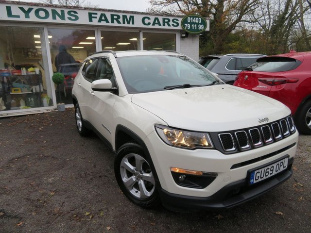 2019 69 Jeep Compass 1.6 MULTIJET II LONGITUDE 5d 119 BHP