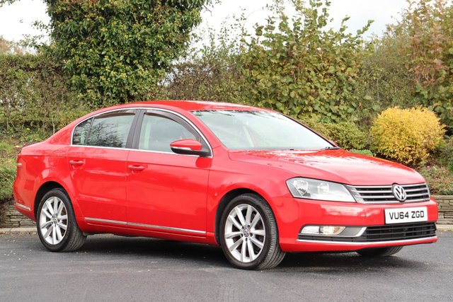 2014 64 Volkswagen Passat 2.0 EXECUTIVE TDI BLUEMOTION TECHNOLOGY 4d 139 BHP