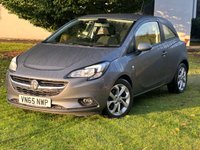 USED 2015 65 VAUXHALL CORSA 1.2 ENERGY AC 3d 69 BHP 