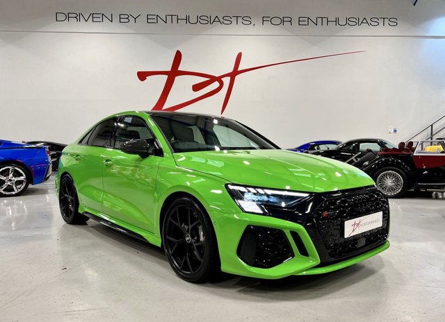 2022 F Audi A3 2.5 RS 3 TFSI QUATTRO CARBON BLACK 4d 395 BHP