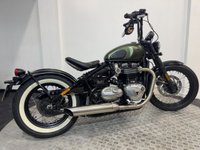 USED 2019 19 TRIUMPH BOBBER 1200cc BONNEVILLE BOBBER  76 BHP COMES WITH NEW MOT AND WARRANTY
