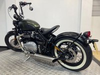 USED 2019 19 TRIUMPH BOBBER 1200cc BONNEVILLE BOBBER  76 BHP COMES WITH NEW MOT AND WARRANTY