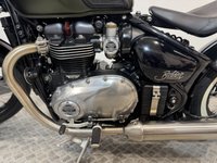 USED 2019 19 TRIUMPH BOBBER 1200cc BONNEVILLE BOBBER  76 BHP COMES WITH NEW MOT AND WARRANTY